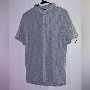 Lululemon men’s stripped polo